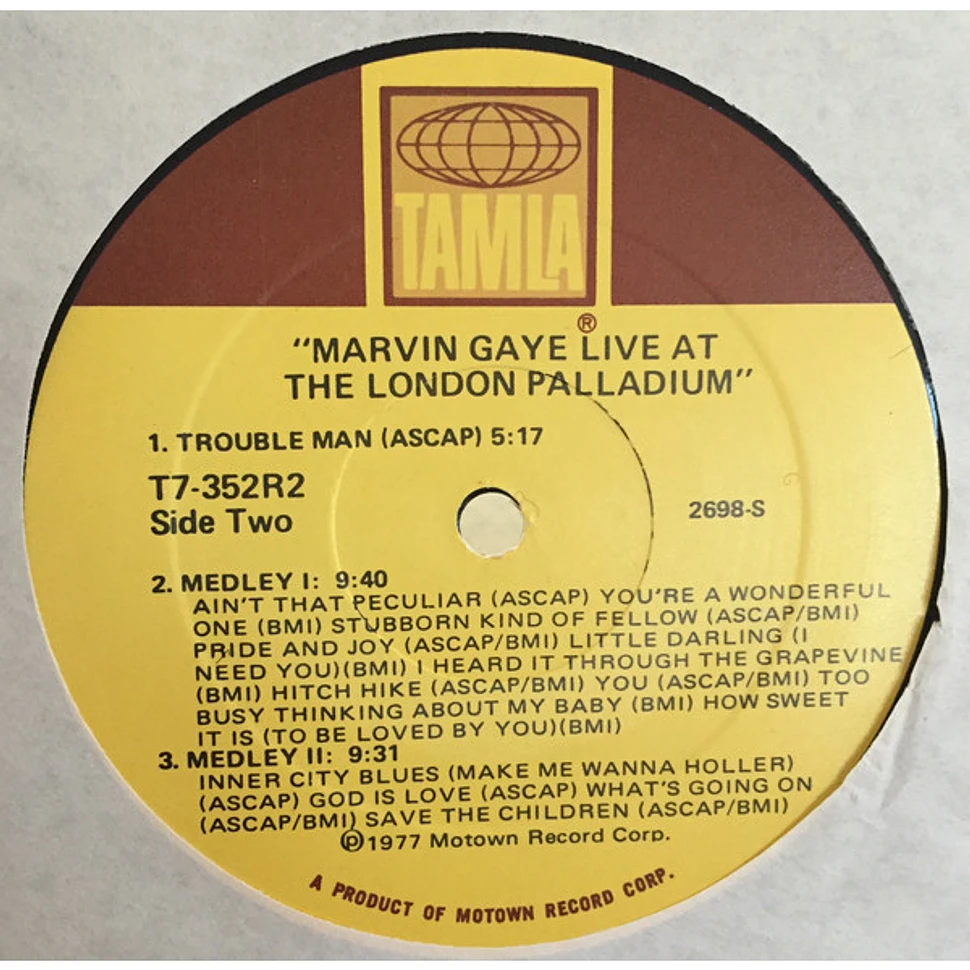 Marvin Gaye - Live At The London Palladium