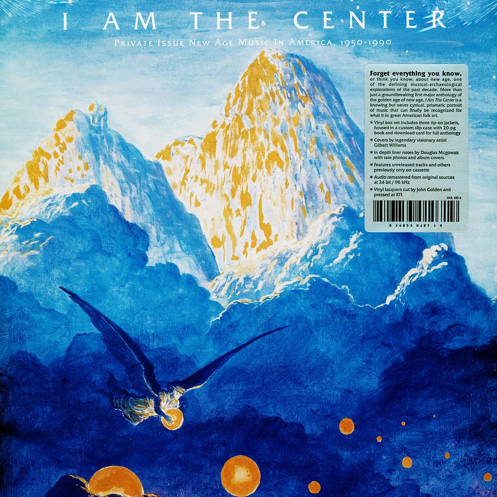 V.A. - I Am The Center: Private Issue New Age Music In America 1950-1991 Black Vinyl Edition