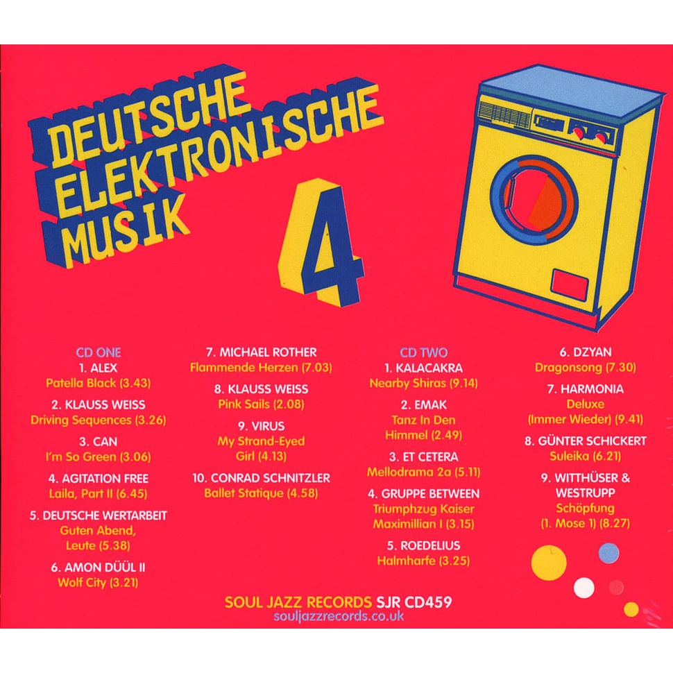 Soul Jazz Records presents - Deutsche Elektronische Musik Volume 4 - Experimental German Rock And Electronic Music 1971-83