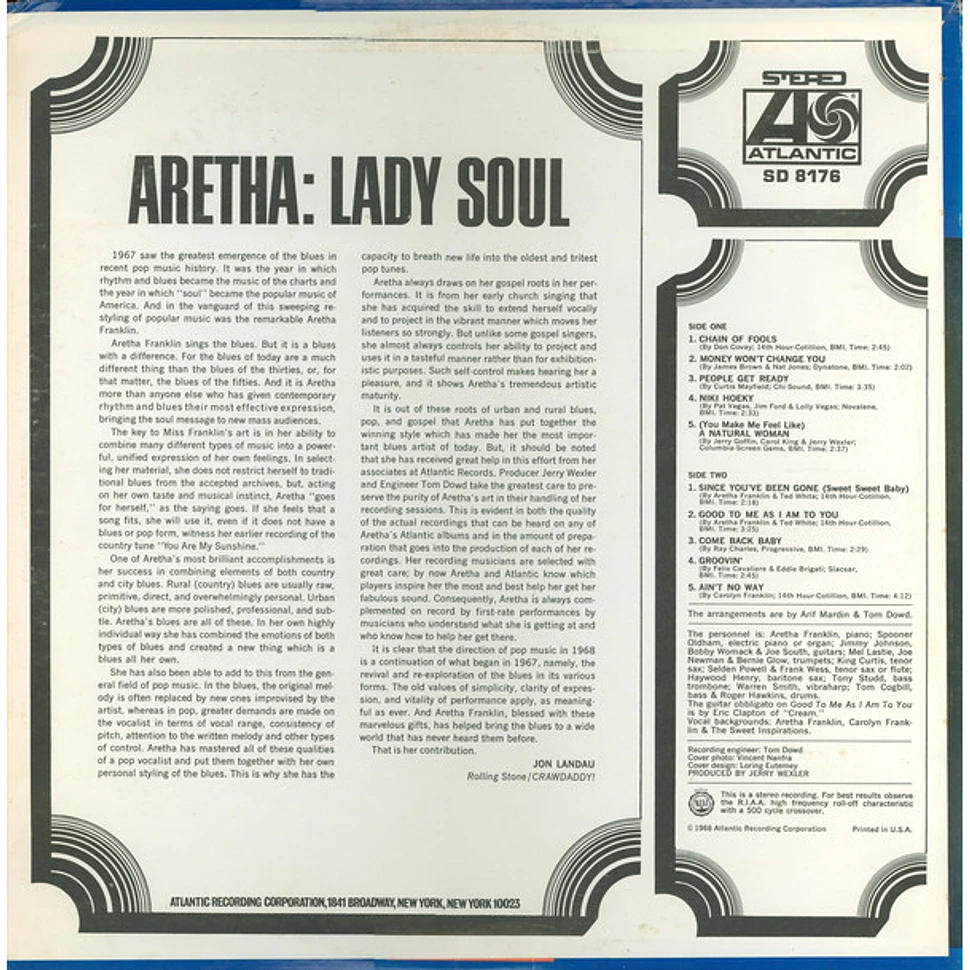 Aretha Franklin - Lady Soul