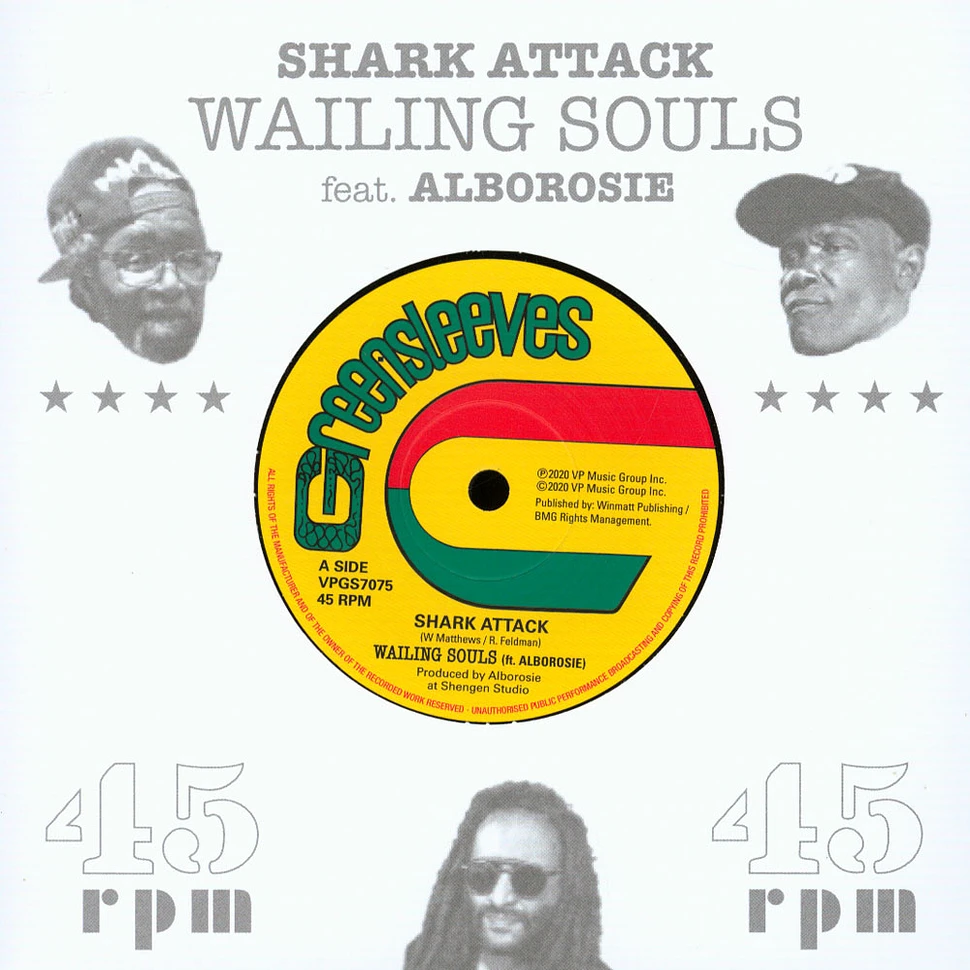Wailing Souls (Ft.Alborosie) - Shark Attack / Dub