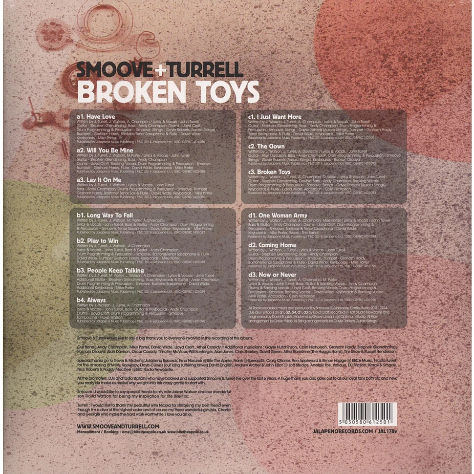 Smoove + Turrell - Broken Toys