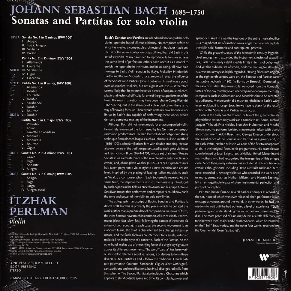Itzhak Perlman - Sonaten & Partiten
