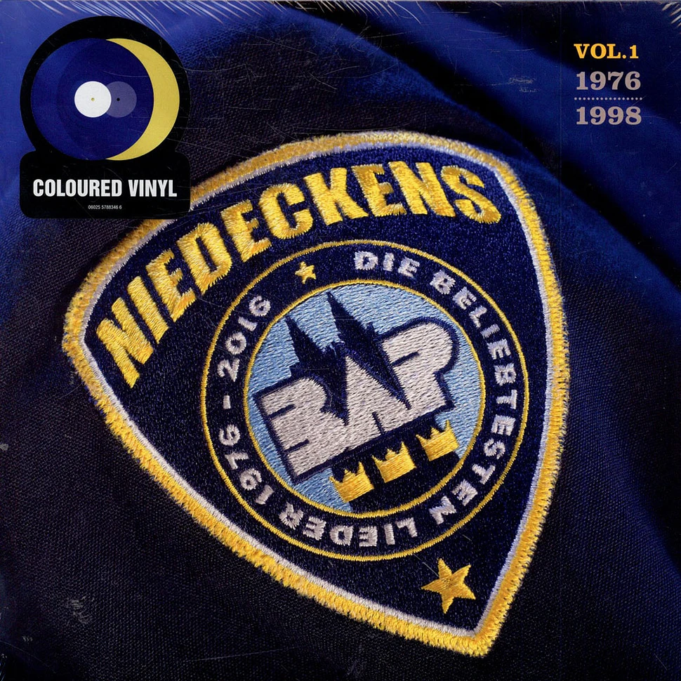 Niedeckens BAP - Die Beliebtesten Lieder Volume 1 Limited Yellow & Blue Vinyl Edition