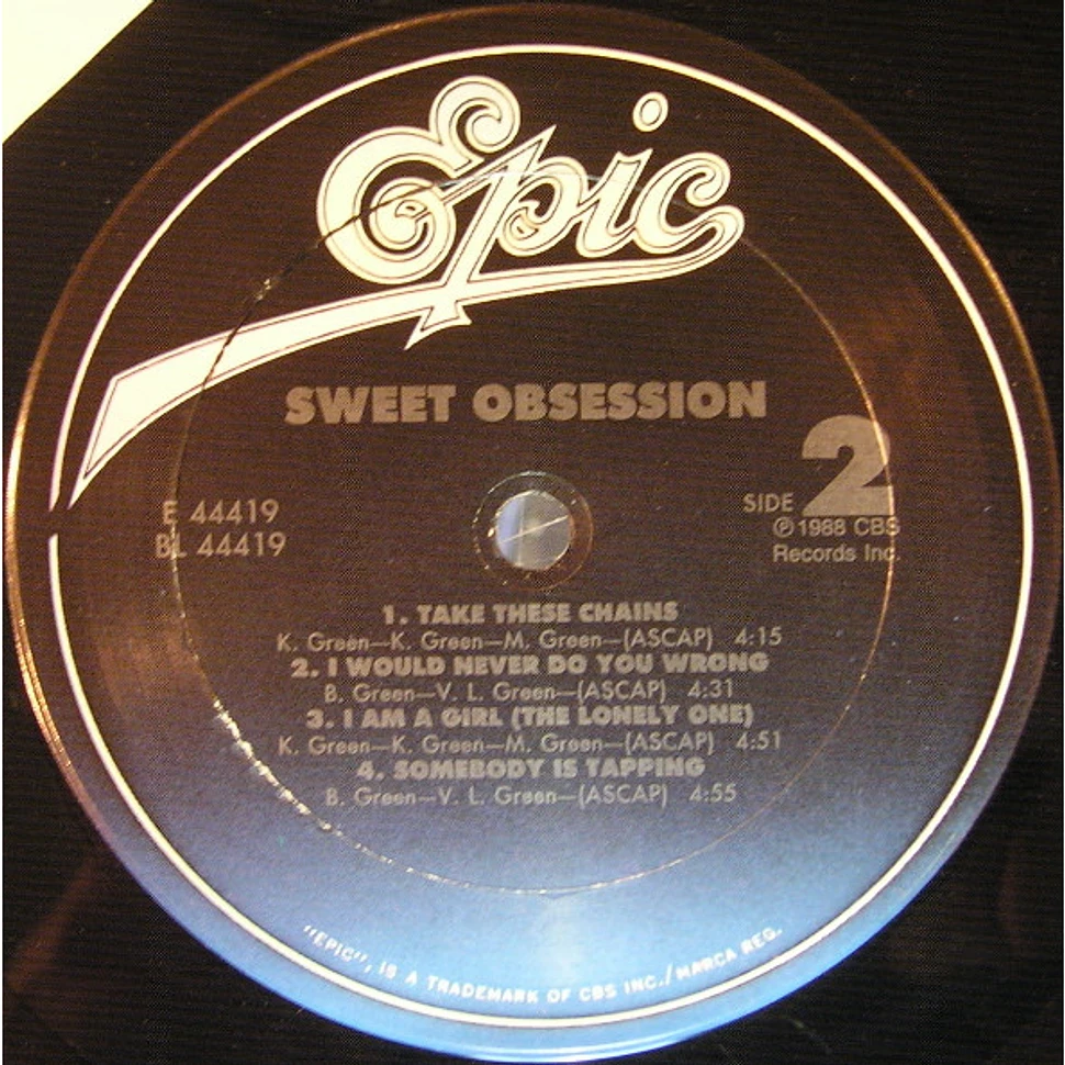 Sweet Obsession - Sweet Obsession