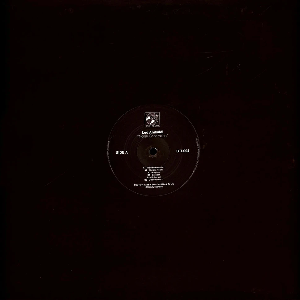 Leo Anibaldi - Noise Generation Black Vinyl Edition