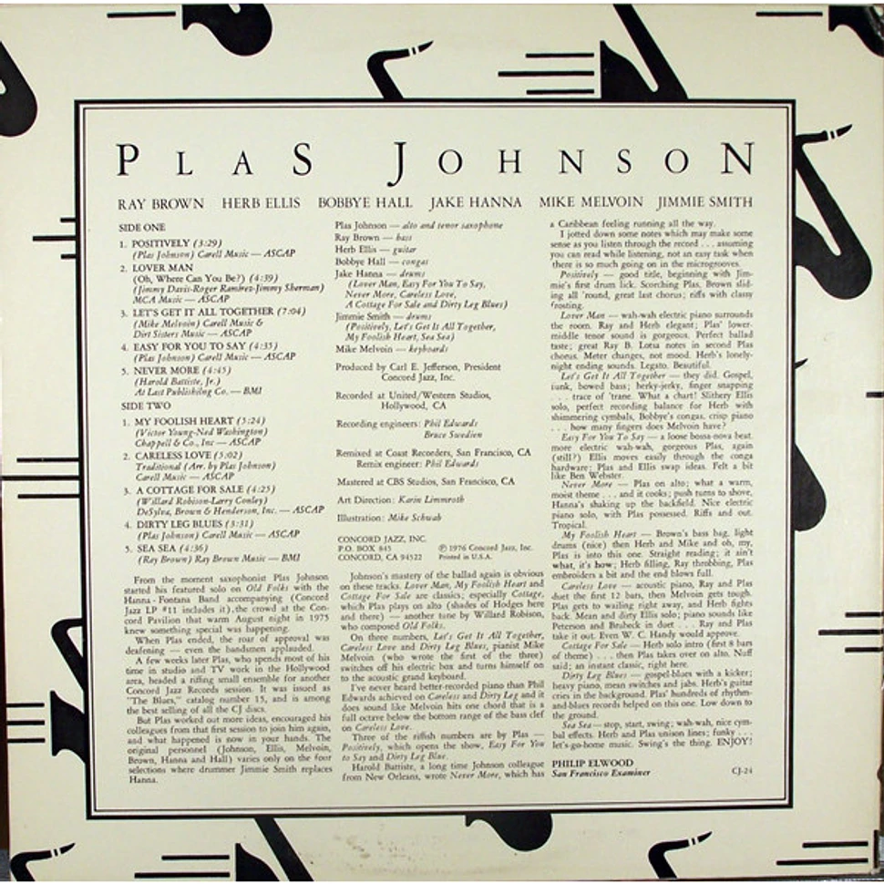 Plas Johnson - Positively
