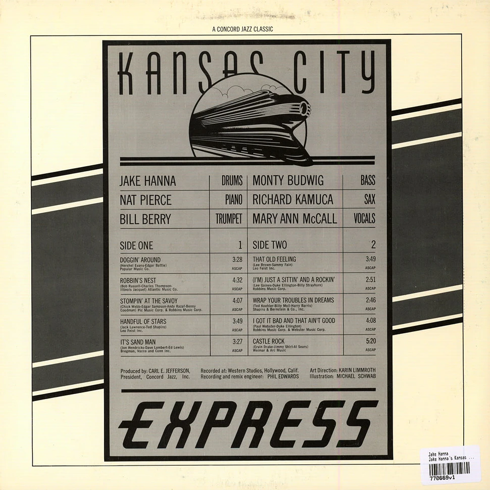 Jake Hanna - Jake Hanna's Kansas City Express