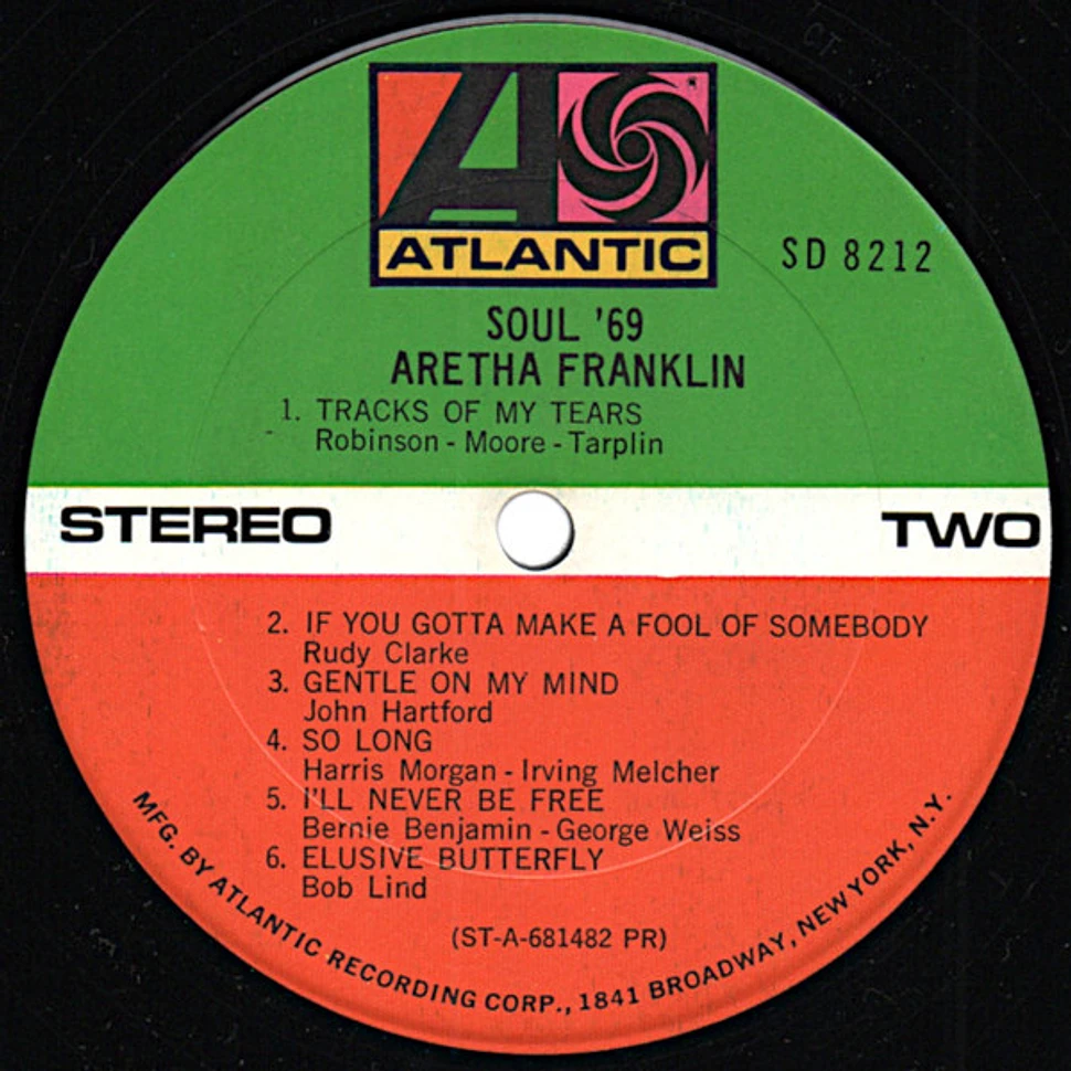 Aretha Franklin - Soul '69
