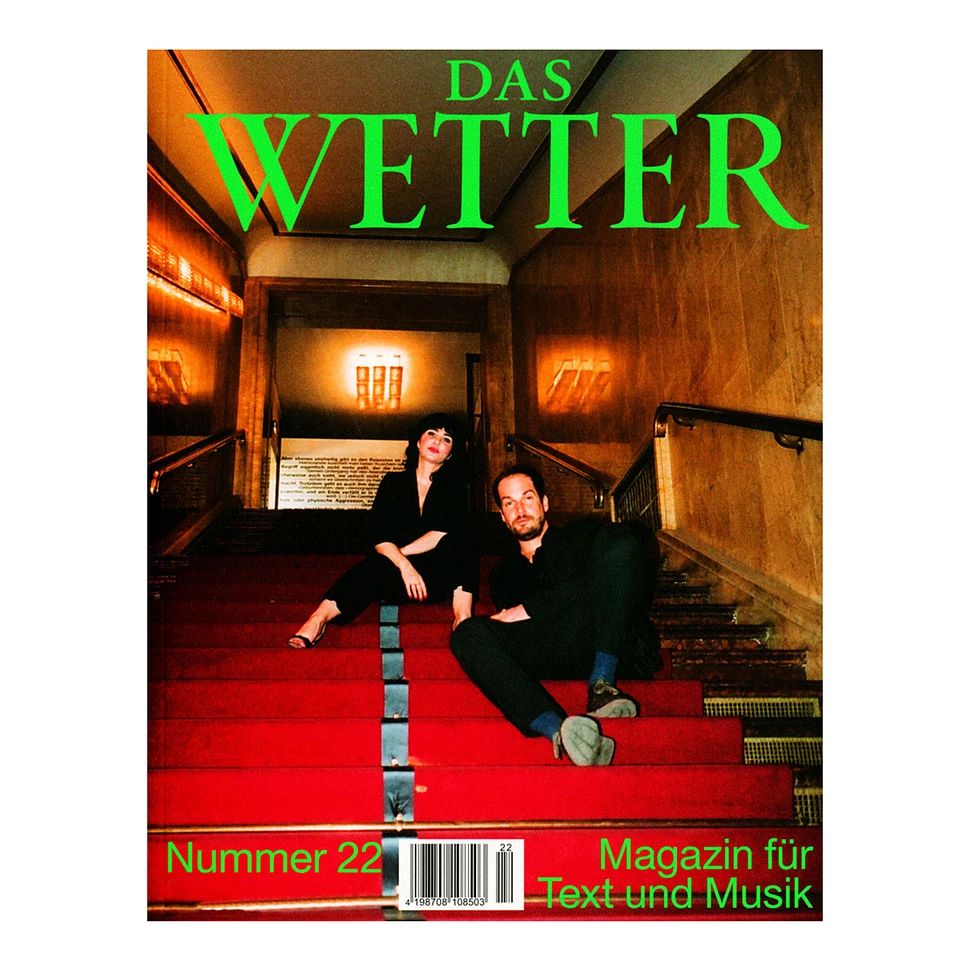 Das Wetter - Ausgabe 22 - Max Czollek & Mely Kiyak Cover