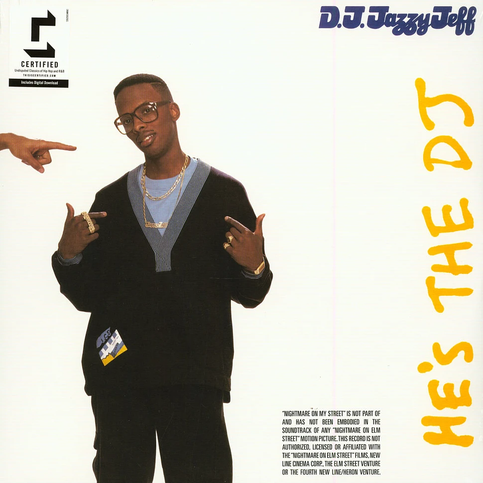 DJ Jazzy Jeff & The Fresh Prince - He's The DJ, I'm The Rapper