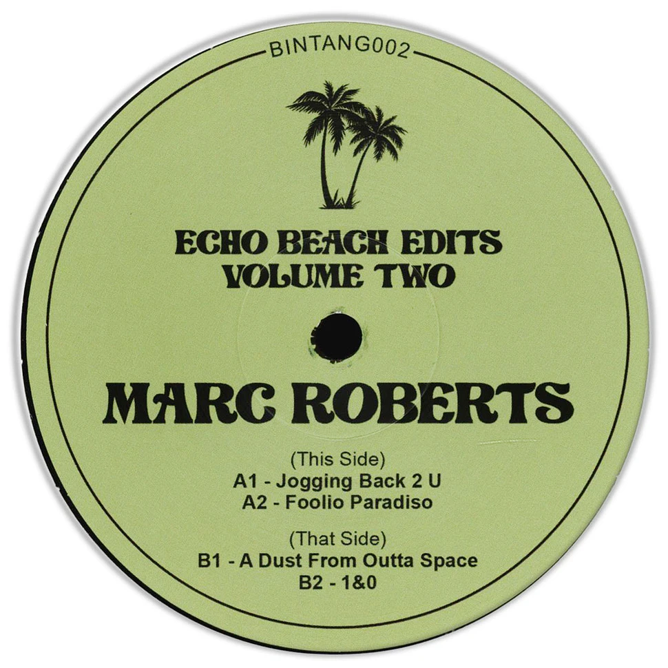 Marc Roberts - Echo Beach Edits Volume 2