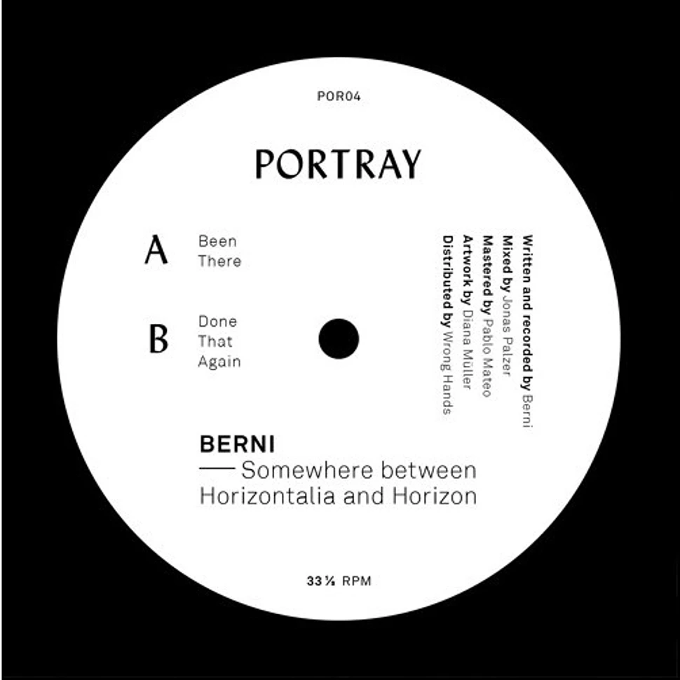Berni - Somewhere Between Horizontalia And Horizon
