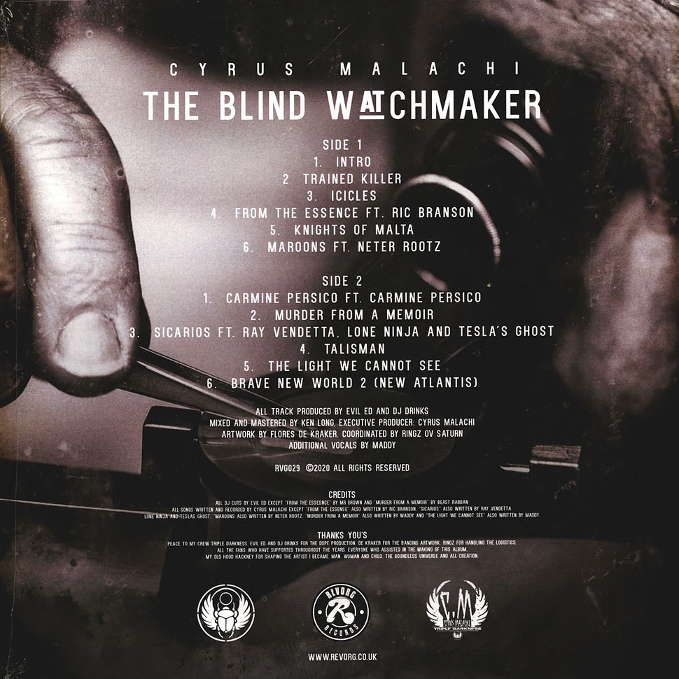 Cyrus Malachi - The Blind Watchmaker