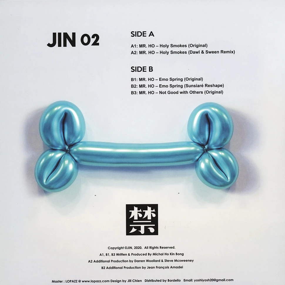 Mr. Ho - Jin 02 EP Dawl & Sheen And Sunsiare Remixes