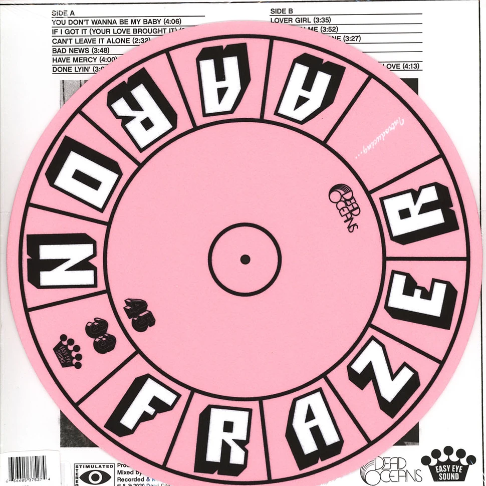 Aaron Frazer - Introducing ... HHV Exclusive Transculent Pink Glass Vinyl Edition Slipmat Bundle