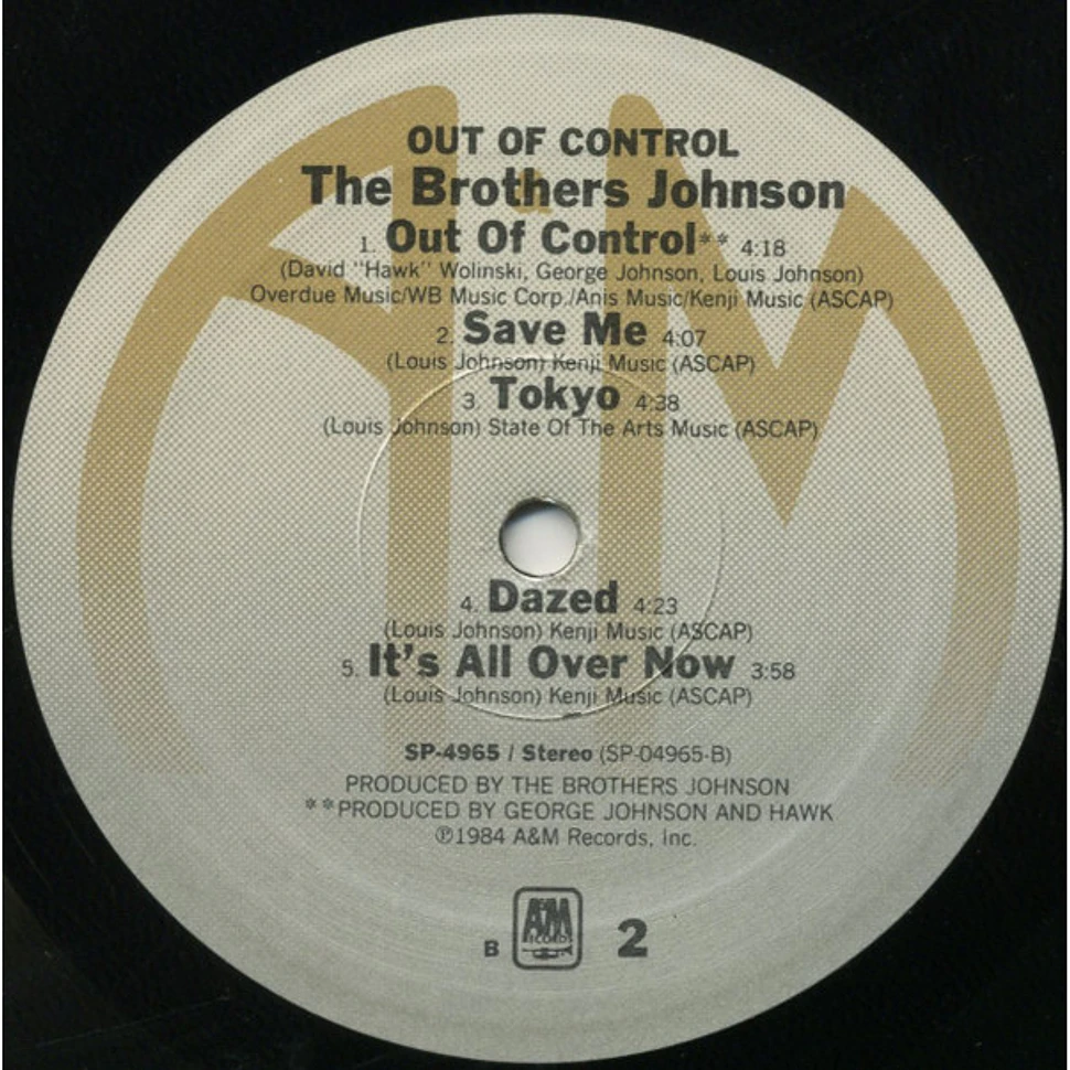 Brothers Johnson - Out Of Control