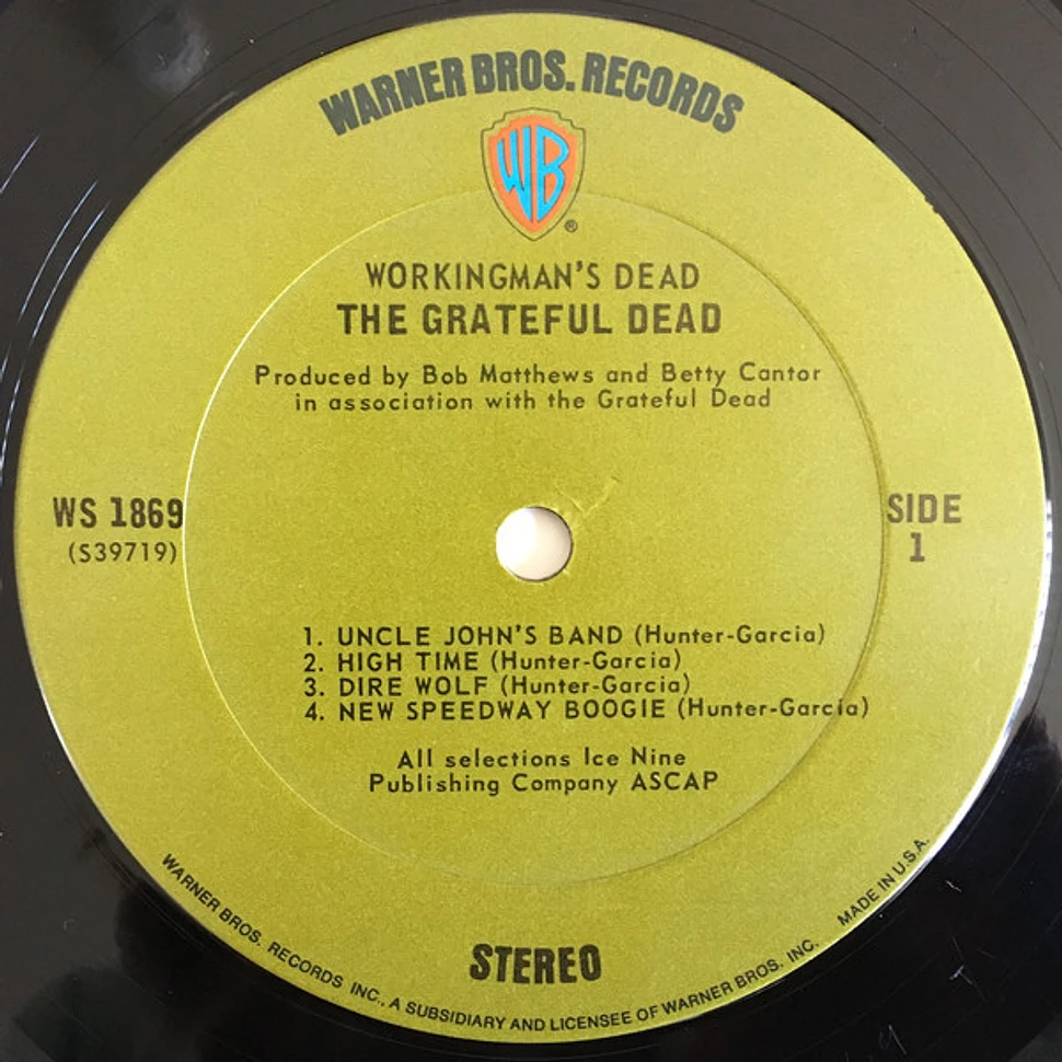The Grateful Dead - Workingman's Dead