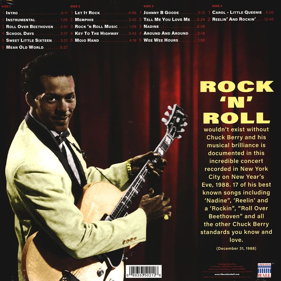 Chuck Berry - Rockin' Rollin' New Year's Eve Black Friday Record Store Day 2020 Edition