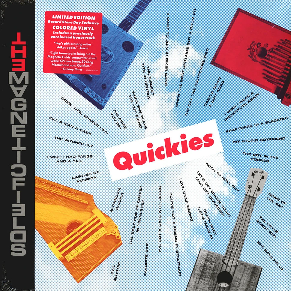 The Magnetic Fields - Quickies Black Friday Record Store Day 2020 Edition