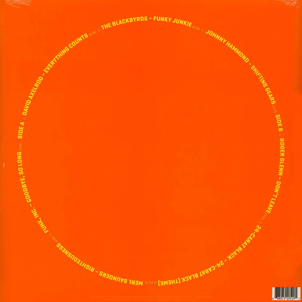 V.A. - Jazz Dispensary: Orange Sunset Colored Black Friday Record Store Day 2020 Edition