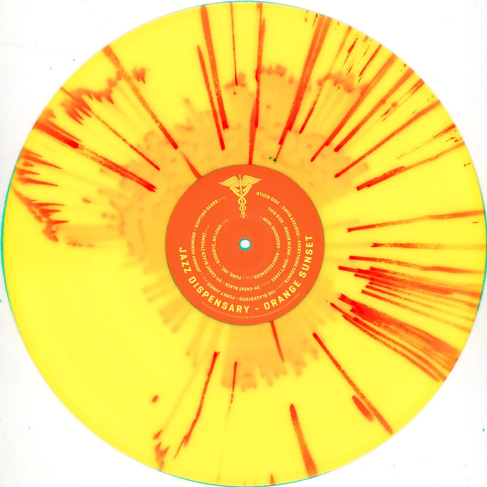 V.A. - Jazz Dispensary: Orange Sunset Colored Black Friday Record Store Day 2020 Edition