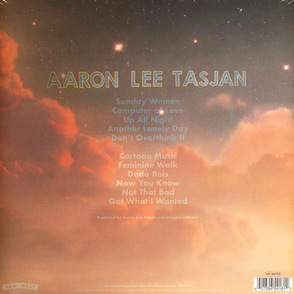 Aaron Lee Tasjan - Tasjan! Tasjan! Tasjan! Colored Vinyl Edition