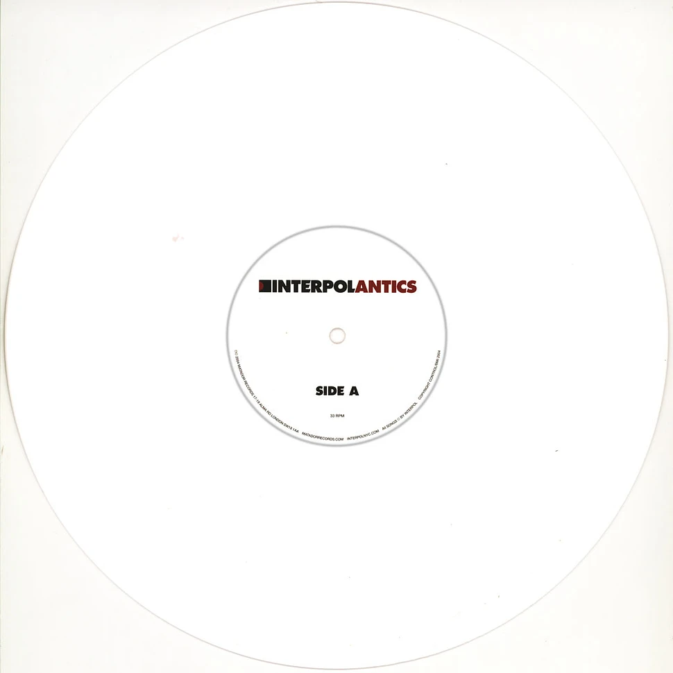 Interpol - Antics Colored White Vinyl Edition Edition