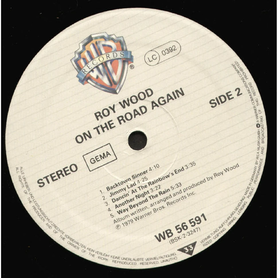Roy Wood - On The Road Again