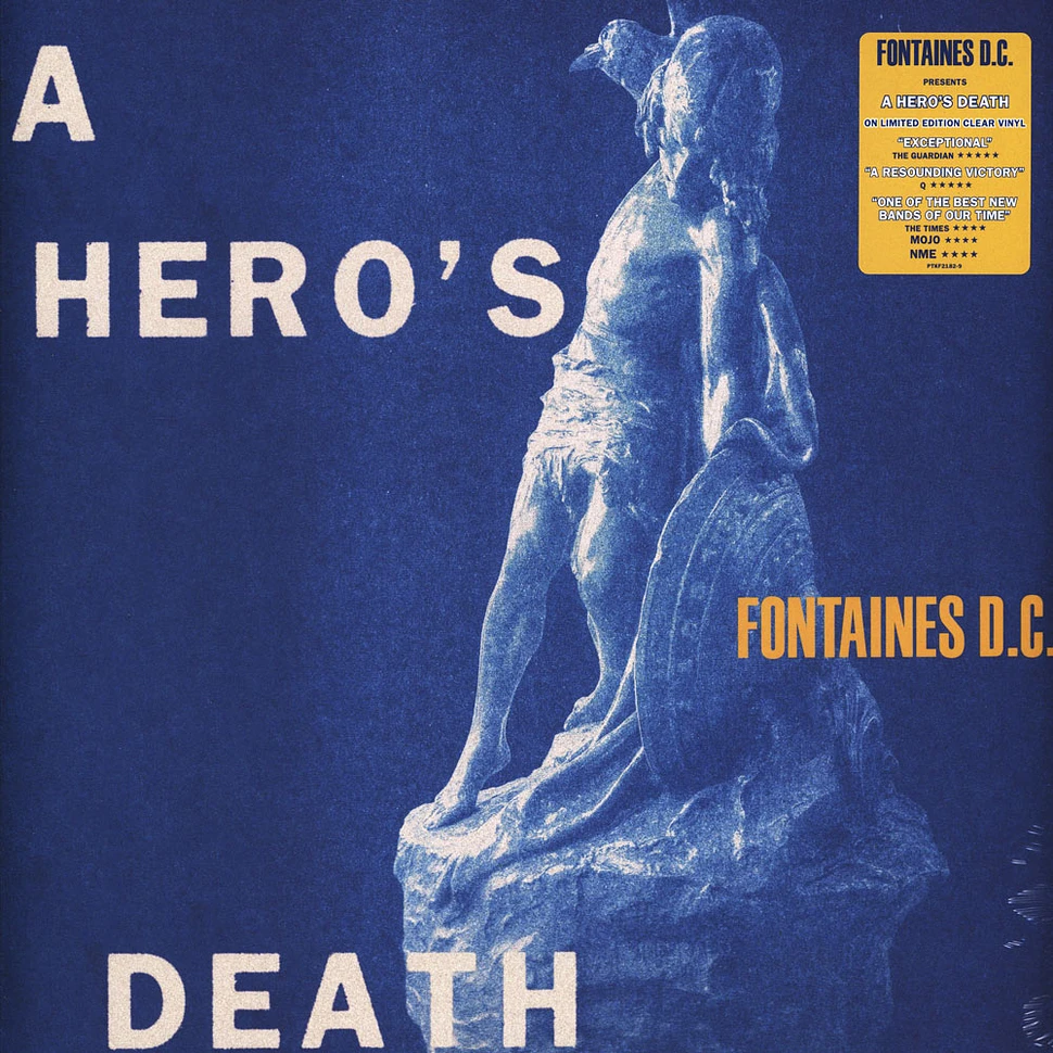 Fontaines D.C. - A Hero's Death Clear Vinyl Edition