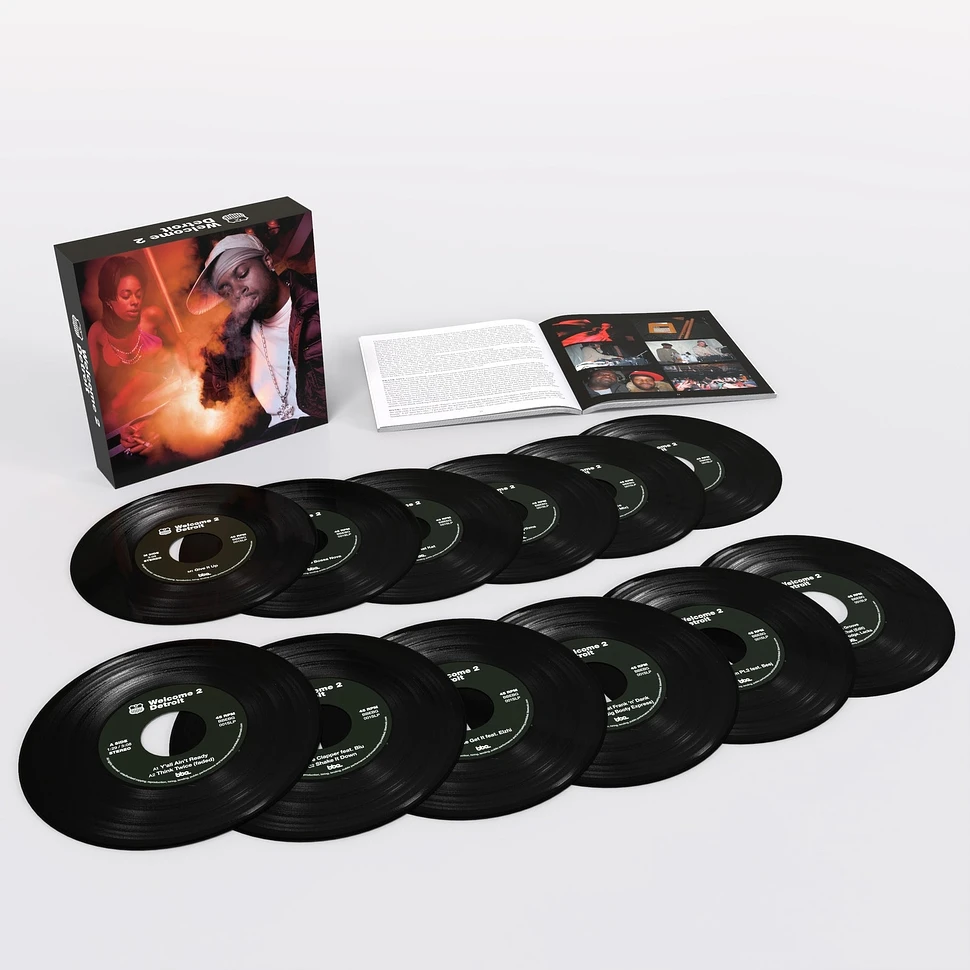 J Dilla Welcome Detroit The 20th Anniversary Edition Vinyl 12x7