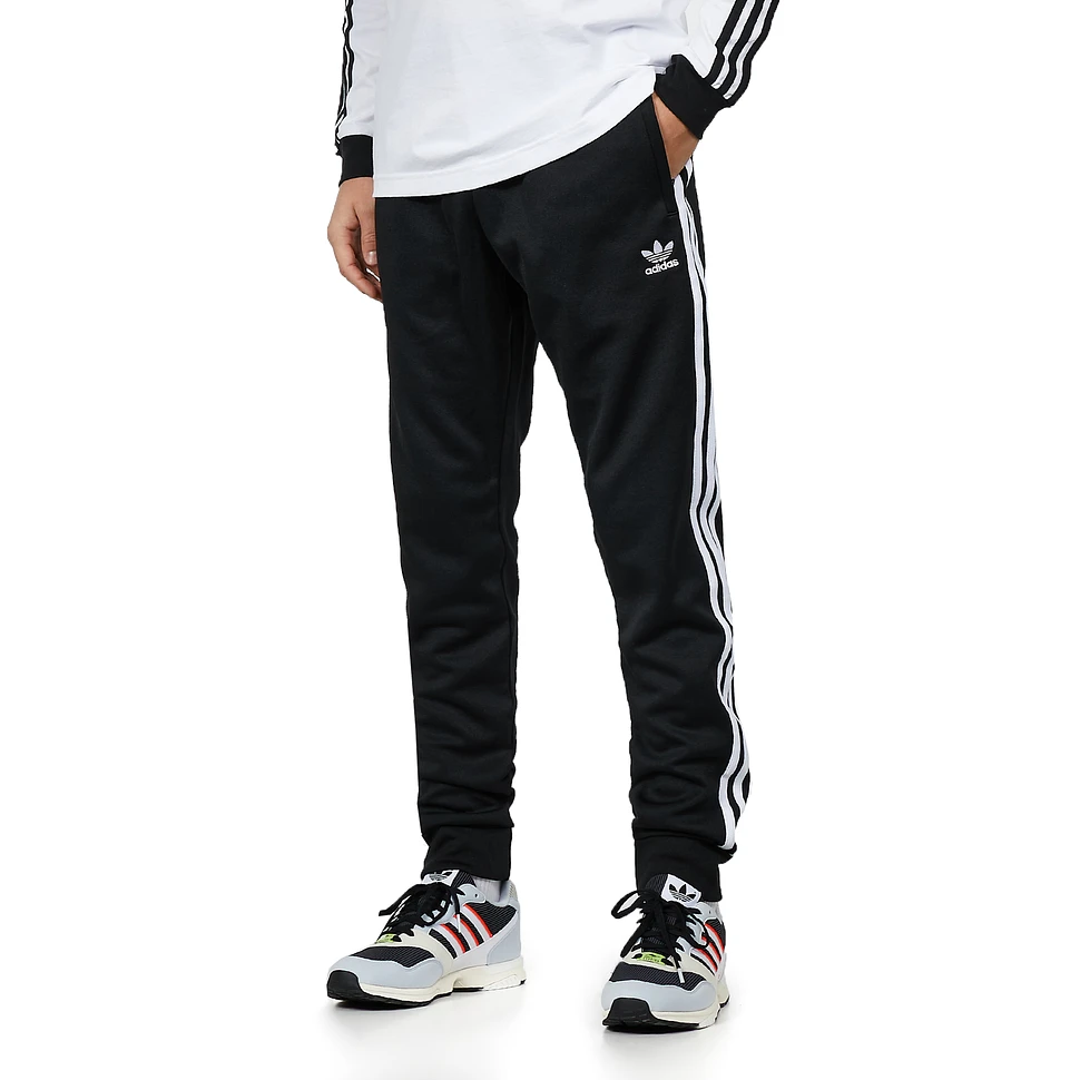 adidas - SST Track Pants Prime Blue (Black / White)