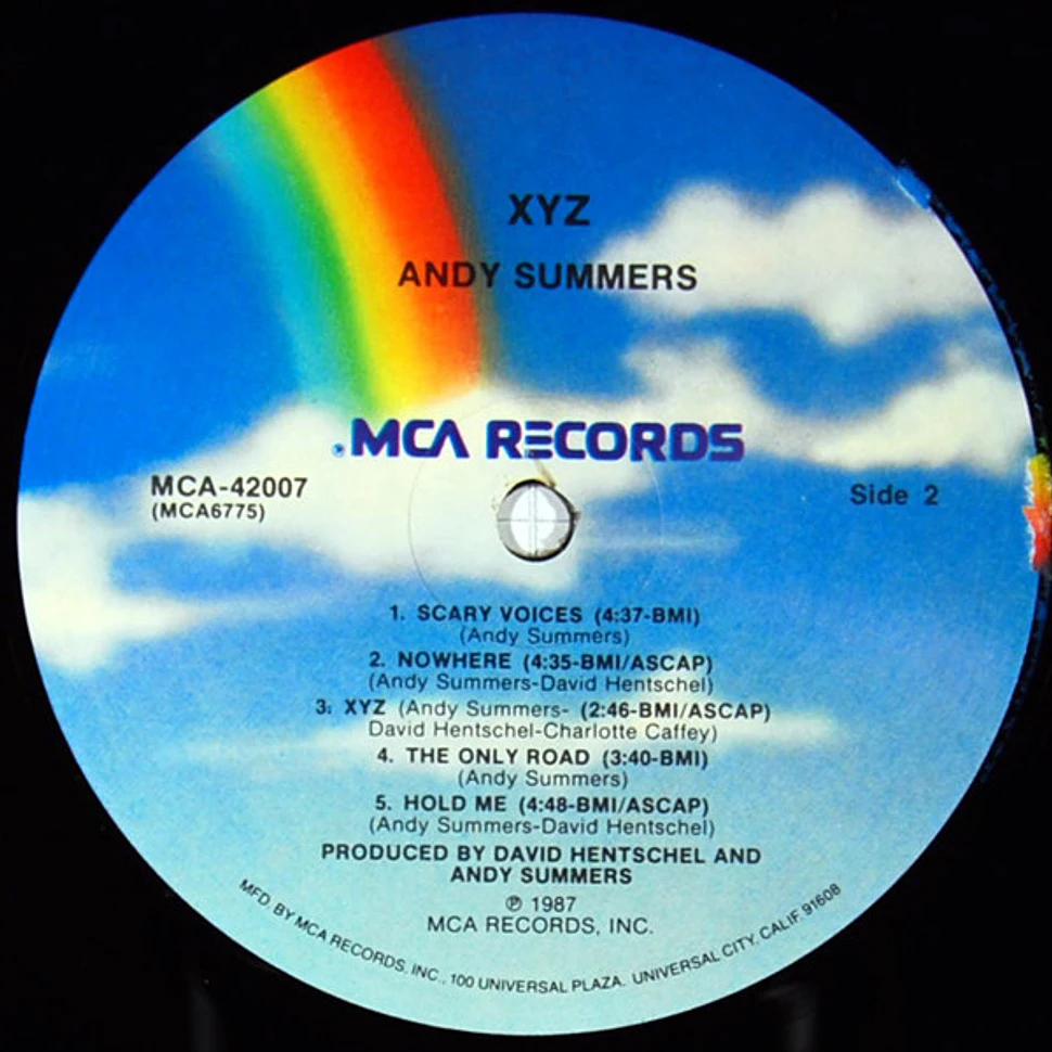 Andy Summers - XYZ