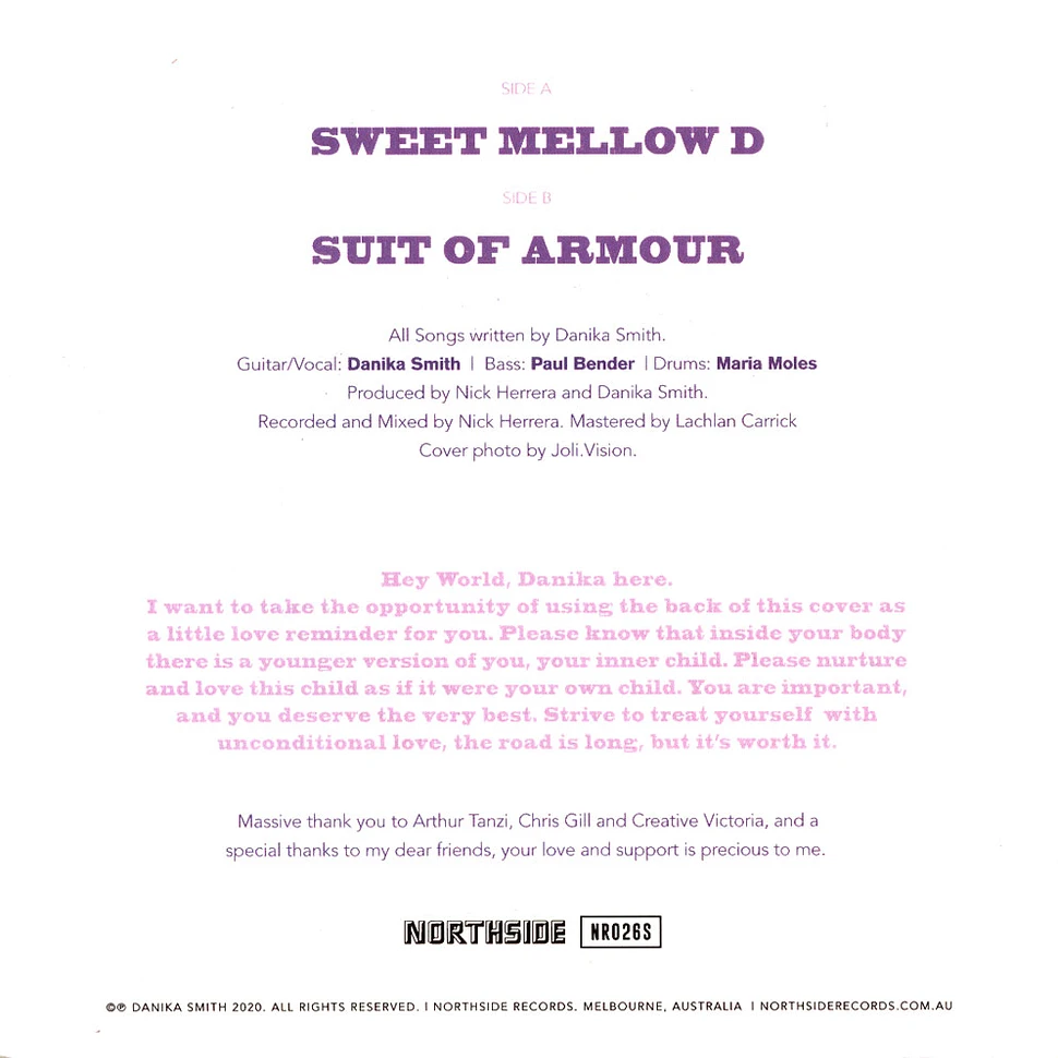 Danika Smith - Sweet Mellow D / Suit Of Armour