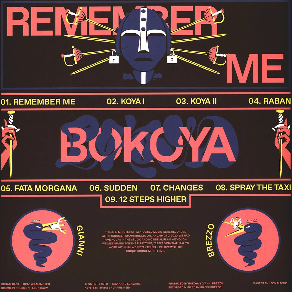 Bokoya - Remember Me / Tiger Crane Rework