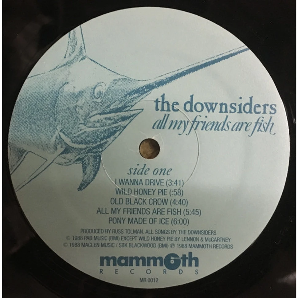 The Downsiders - All My Friends Are Fish