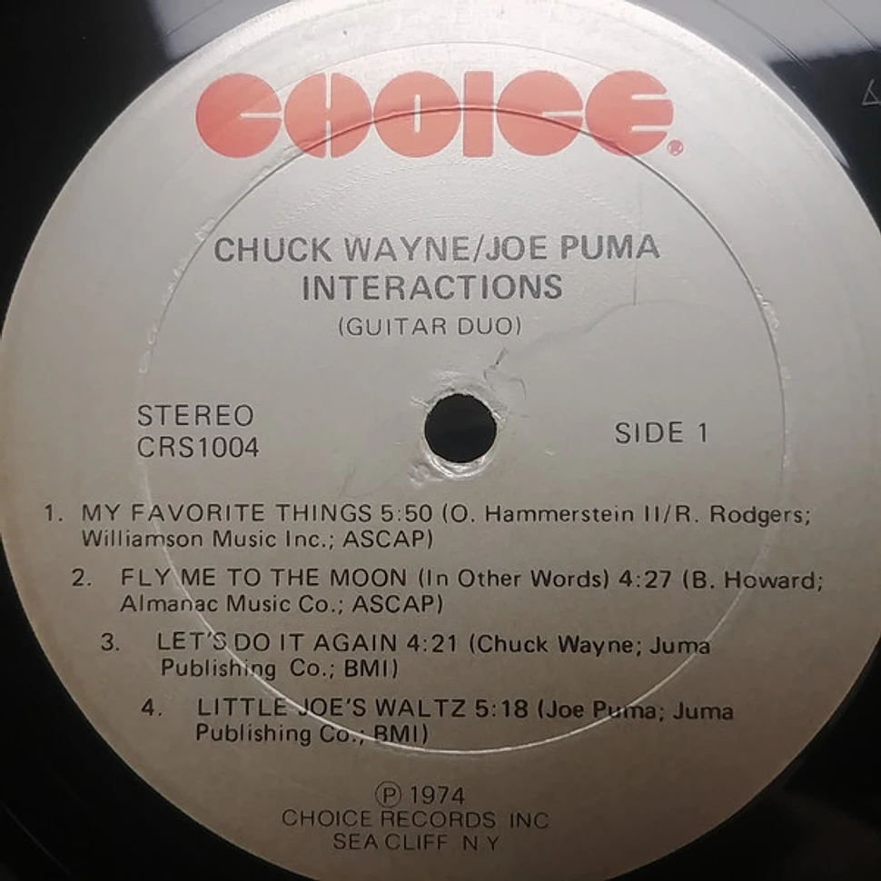 Chuck Wayne / Joe Puma - Interactions