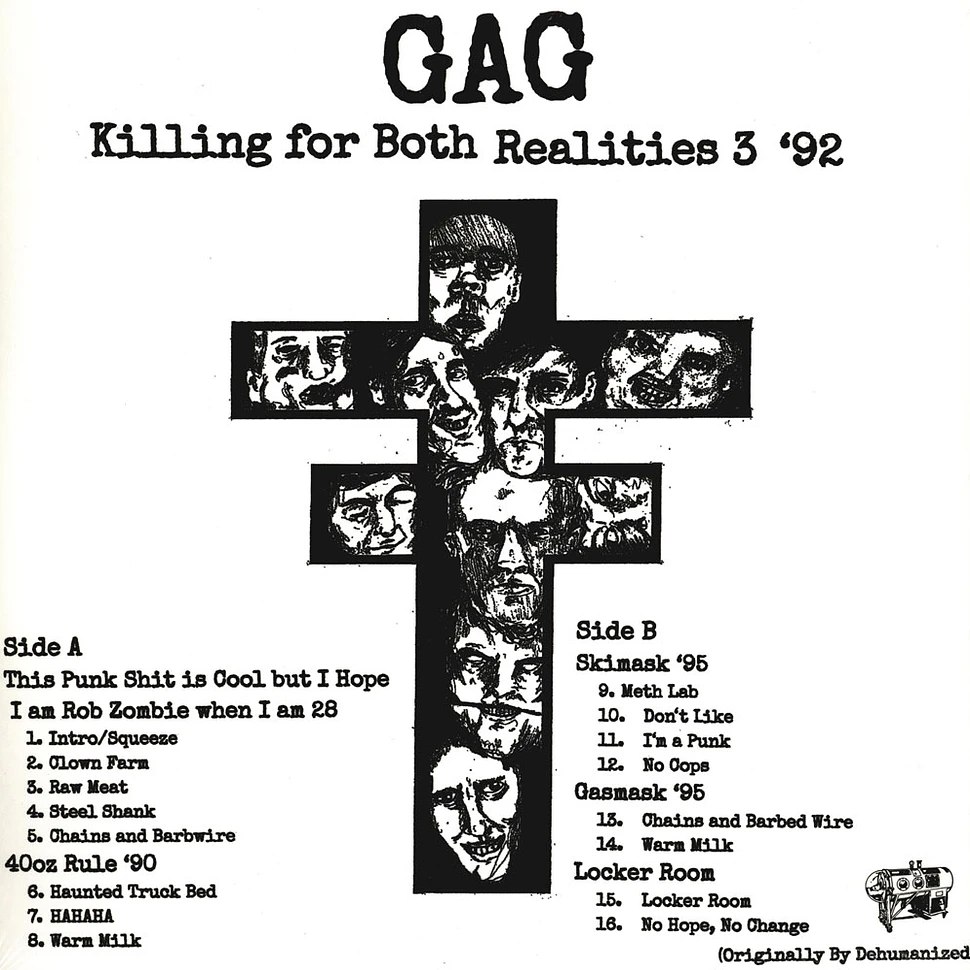 Gag - Killing For Both Realities 3 '92 Lp