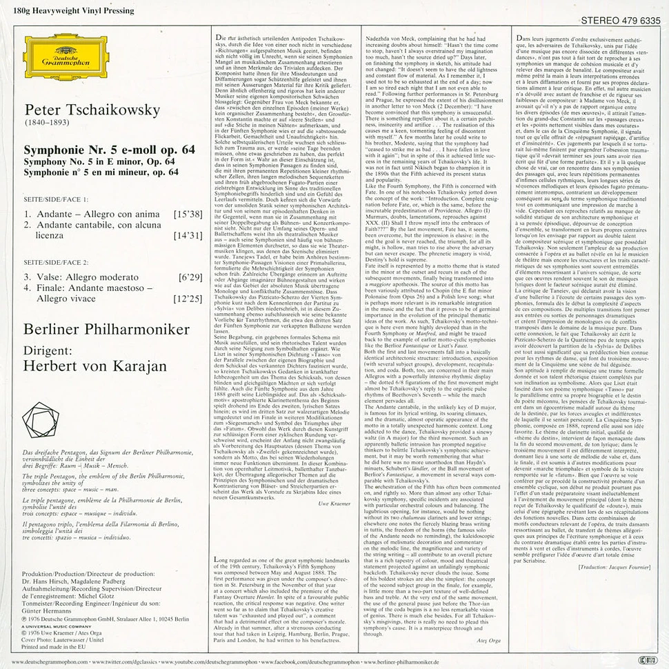 Karajan / Bp - Sinfonie Nr. 5