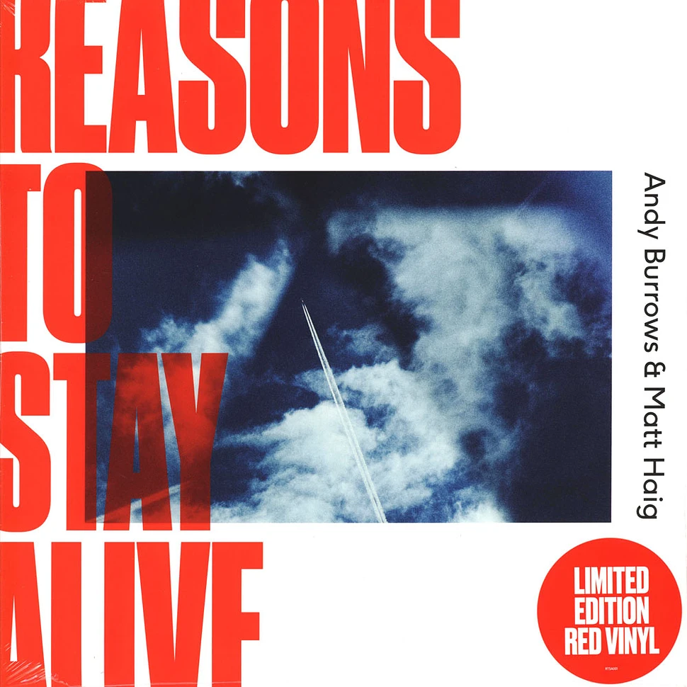 Andy Burrows / Matt Haig - Reasons To Stay Alive Limited Red Vinyl Edition