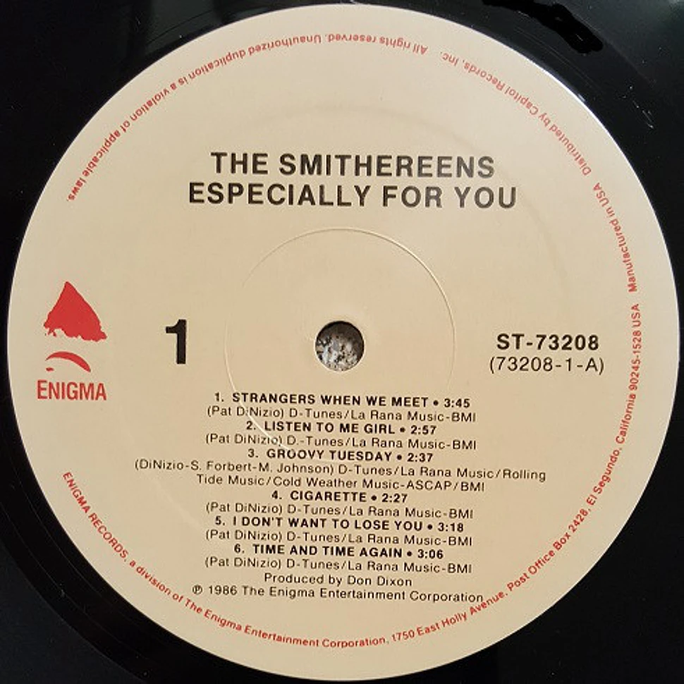 The Smithereens - Especially For You