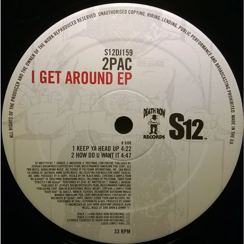 2Pac - I Get Around EP