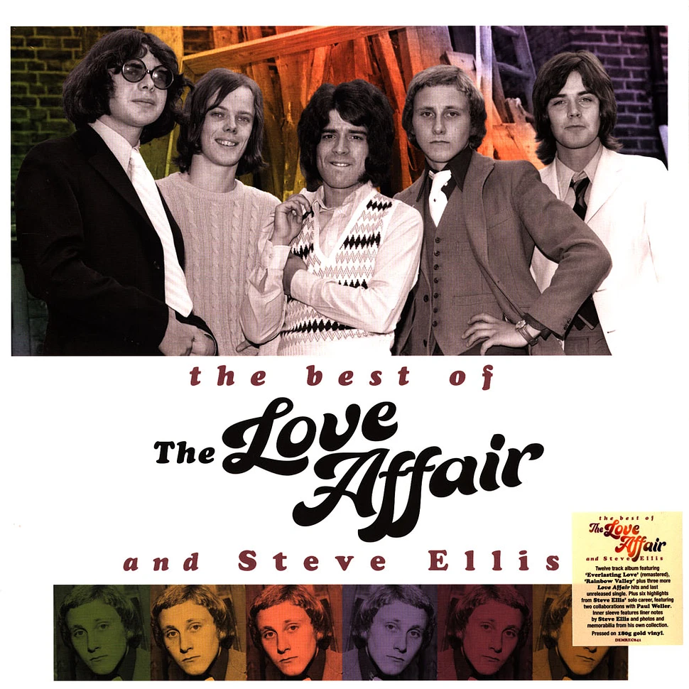 The Love Affair - Best Of Love Affair And S. Ellis Gold Vinyl Edition