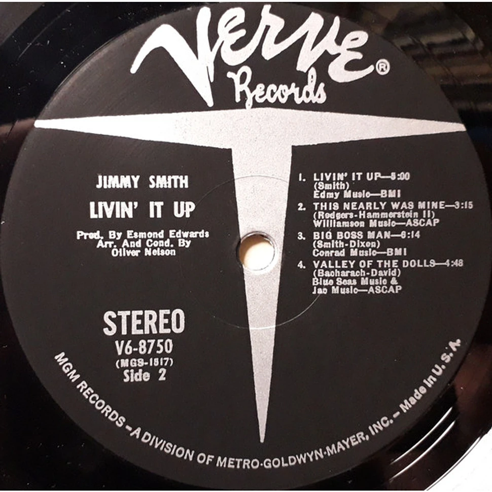 Jimmy Smith - Livin' It Up!