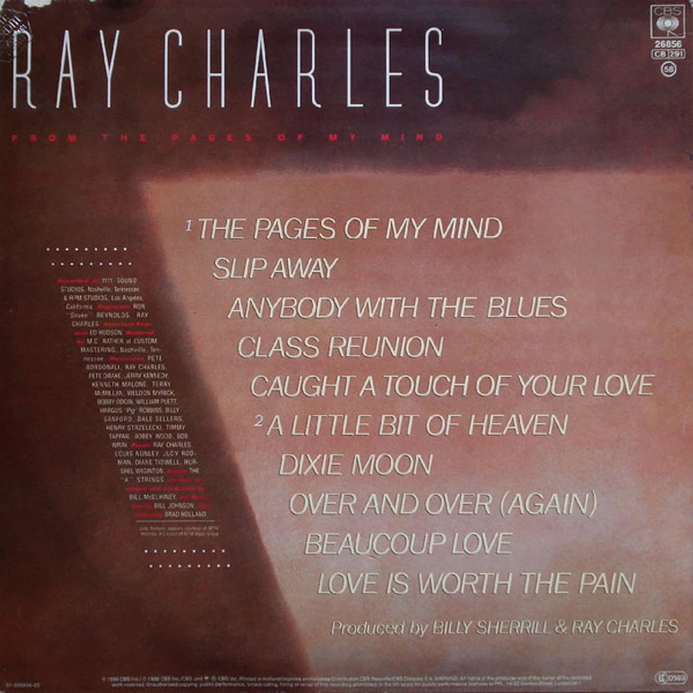 Ray Charles - From The Pages Of My Mind