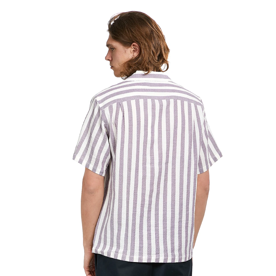 Portuguese Flannel - Lavanda Stripe Shirt