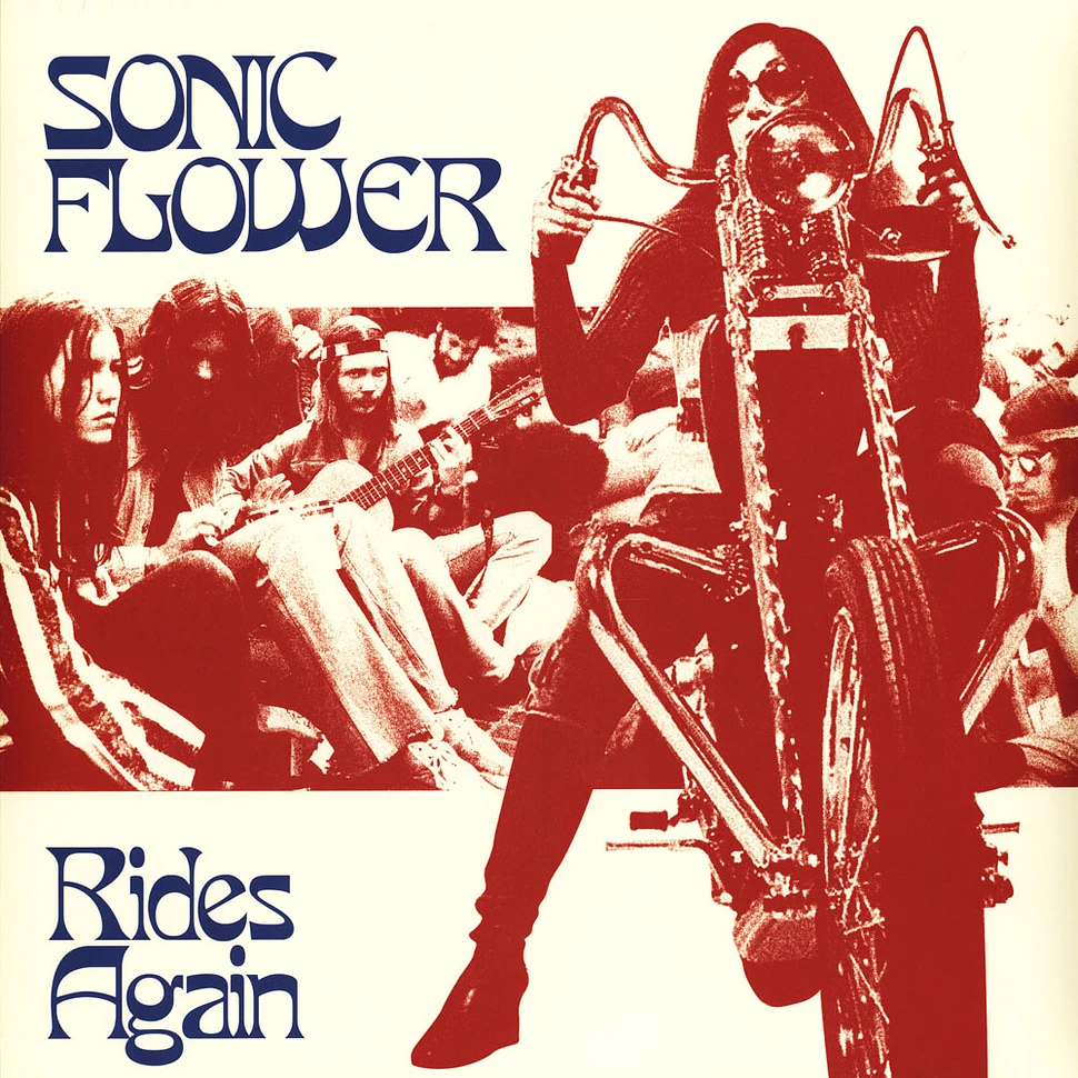 Sonic Flower - Rides Again Black Vinyl Edition
