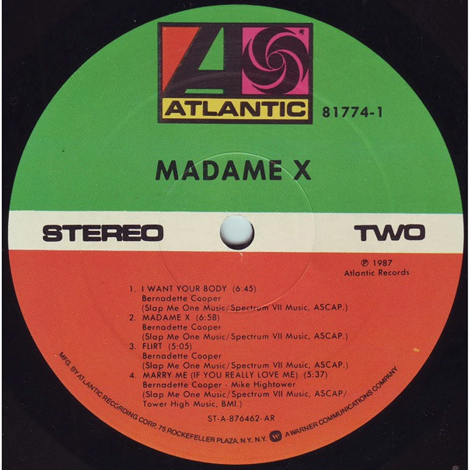 Madame X - Madame X