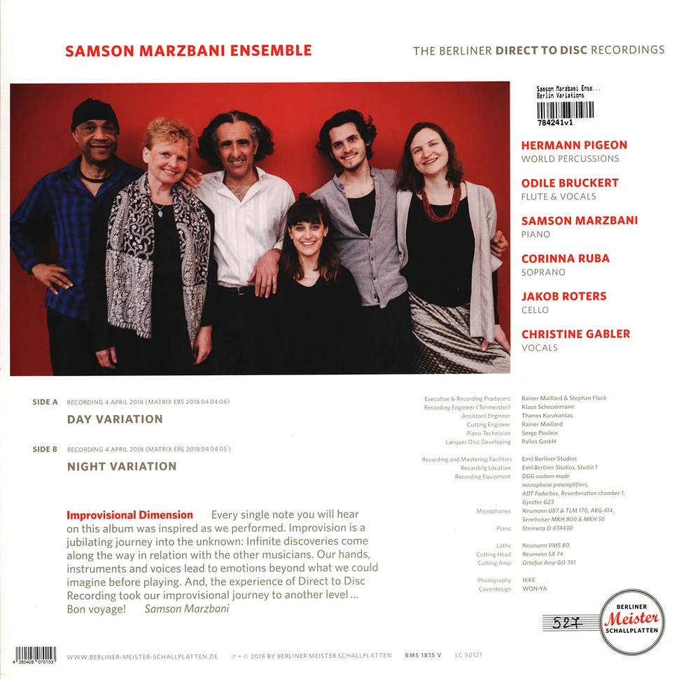 Samson Marzbami Ensemble - Berlin Variations