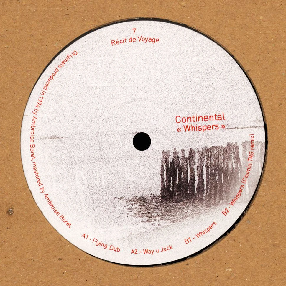 Continental - Whispers Cosmin TRG Remix